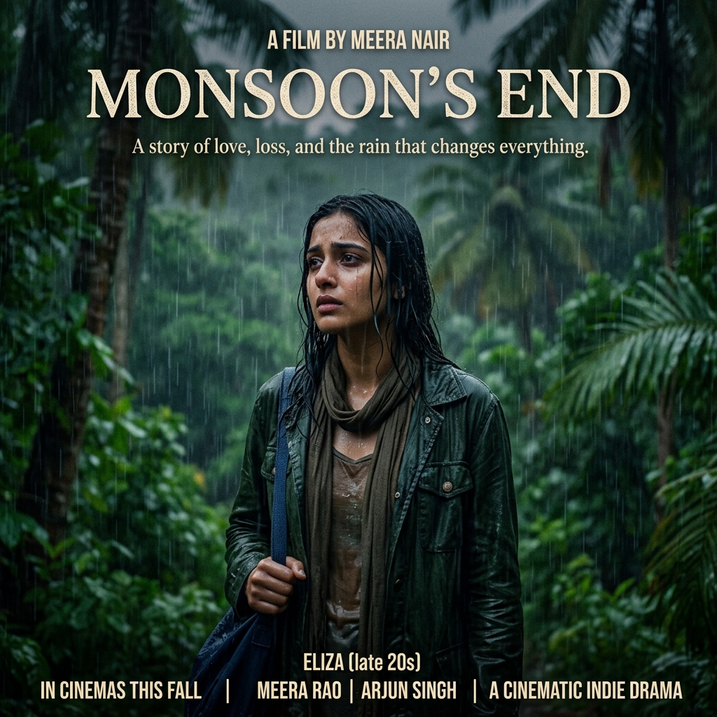 Monsoon Resort Trailer Cinematic Poster